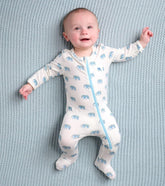 Hatley Sleepwear | Baby & Toddler Painted Elephants Baby Footed Sleeper