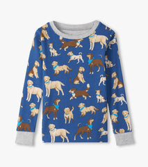 Hatley Sleepwear | Boys Boys Classic Dogs Organic Cotton Pajama Set