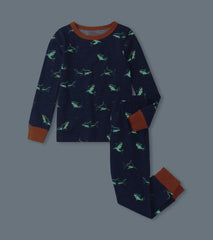 Hatley Sleepwear | Boys Boys Glow Sharks Pajama Set