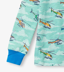 Hatley Sleepwear | Boys Boys Helicopters Pajama Set