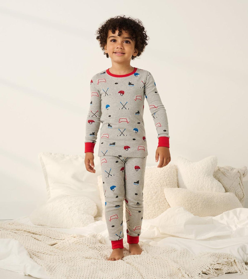 Hatley Sleepwear | Boys Boys Hockey Organic Cotton Pajama Set
