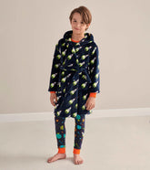 Hatley Sleepwear | Boys Rocket Man Fleece Robe