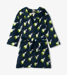 Hatley Sleepwear | Boys Rocket Man Fleece Robe
