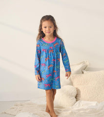 Hatley Sleepwear | Girls Girls Celestial Tigers Nightgown