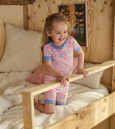 Hatley Sleepwear | Girls Girls Ditsy Floral Short Pajama Set