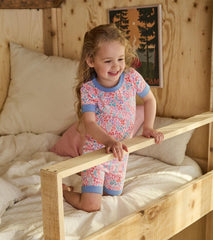 Hatley Sleepwear | Girls Girls Ditsy Floral Short Pajama Set