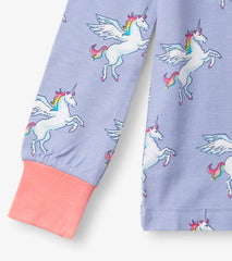 Hatley Sleepwear | Girls Girls Rainbow Unicorn Bamboo Pajama Set