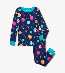 Hatley Sleepwear | Girls Interstellar Organic Cotton Pajama Set