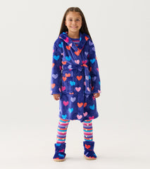 Hatley Sleepwear | Girls/Baby & Toddler Baby Girls Hearts Fleece Slippers