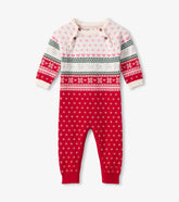 Hatley Sweaters | Baby & Toddler Baby Deer Fairisle Sweater Onesie