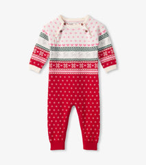 Hatley Sweaters | Baby & Toddler Baby Deer Fairisle Sweater Onesie