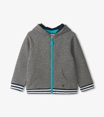 Hatley Sweaters | Baby & Toddler Baby & Toddler Boys Flame Blue Zip-Up Hoodie