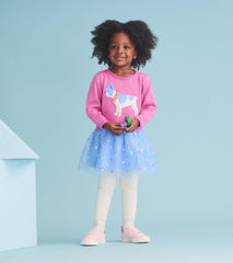 Hatley Sweaters | Baby & Toddler Baby & Toddler Girls French Bulldogs Drop Waist Sweater Dress