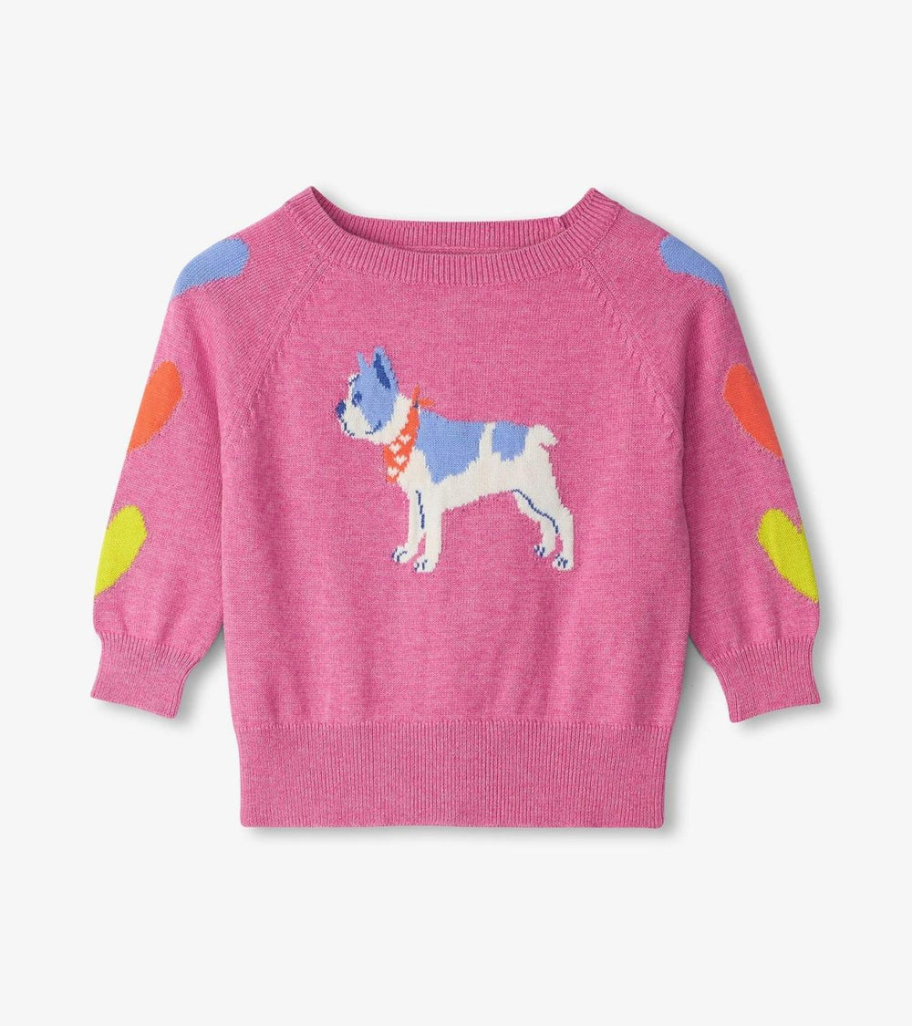 Hatley Sweaters | Baby & Toddler Baby & Toddler Girls French Bulldogs Sweater