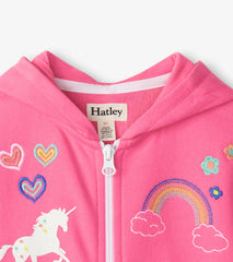 Hatley Sweaters | Baby & Toddler Baby & Toddler Girls Pink Love Everywhere Hoodie