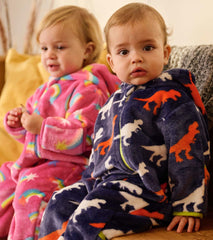 Hatley Sweaters | Baby & Toddler Dinosaur Silhouettes Baby Fleece Suit