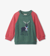 Hatley Sweaters | Baby & Toddler Holiday Stag Pullover Sweatshirt