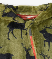 Hatley Sweaters | Baby & Toddler Magestic Elk Baby Fleece Suit