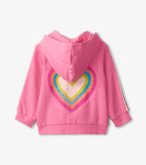 Hatley Sweaters | Baby & Toddler Rainbow Heart Hoodie