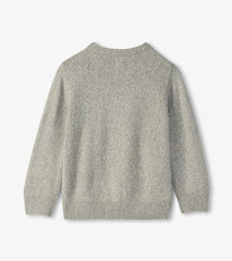 Hatley Sweaters | Boys Boys Charcoal Bear Crew Neck Sweater