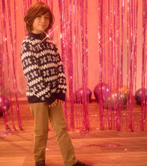 Hatley Sweaters | Boys Boys Winter Knit Mock Neck Sweater