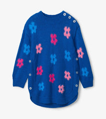 Hatley Sweaters | Girls Girls Bold Flowers Sweater Tunic