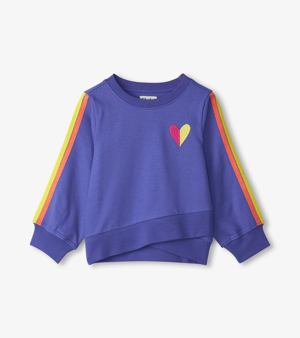 Hatley Sweaters | Girls Girls Rainbow Crossover Sweater