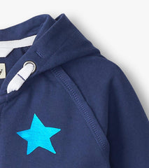 Hatley Sweaters | Girls Girls Star Girl Zip-Up Hoodie
