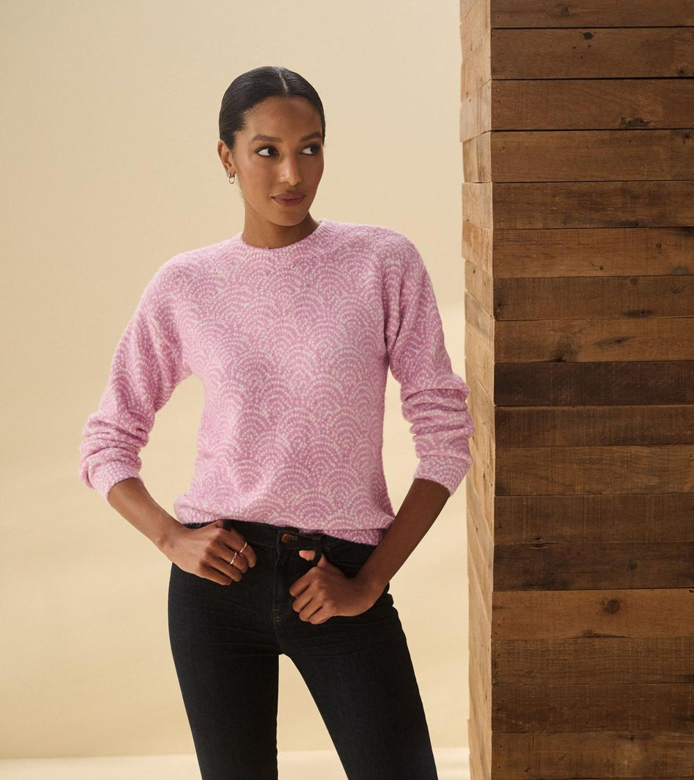 Hatley Sweaters | Women Ella Sweater - Deco Dots