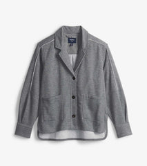 Hatley Sweaters | Women Emily Relaxed Blazer - Charcoal Melange
