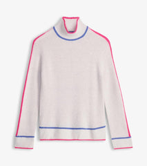 Hatley Sweaters | Women Raglan Pullover - Pale Snow Melange