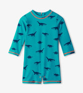 Hatley Swimwear | Baby & Toddler Baby Boys Dino Silhouette One-Piece Rashguard