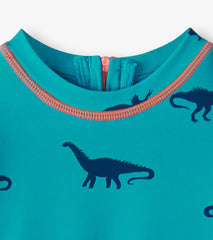 Hatley Swimwear | Baby & Toddler Baby Boys Dino Silhouette One-Piece Rashguard