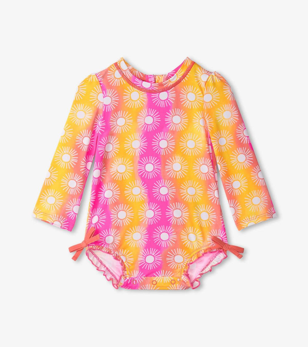 Hatley Swimwear | Baby & Toddler Baby Girls Sunshine Rashguard Swimsuit