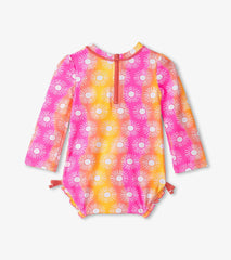 Hatley Swimwear | Baby & Toddler Baby Girls Sunshine Rashguard Swimsuit