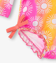 Hatley Swimwear | Baby & Toddler Baby Girls Sunshine Rashguard Swimsuit