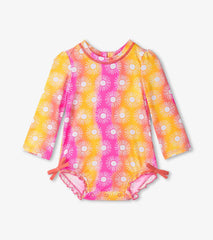 Hatley Swimwear | Baby & Toddler Baby Girls Sunshine Rashguard Swimsuit