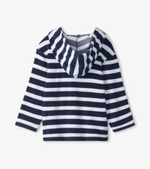 Hatley Swimwear | Boys Boys Deep Sea Stripes Terry Pullover Hoodie