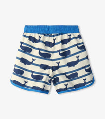 Hatley Swimwear | Boys Boys Nautical Whale Swim Shorts