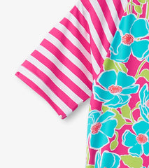 Hatley Swimwear | Girls Girls Floating Poppies One-Piece Rashguard