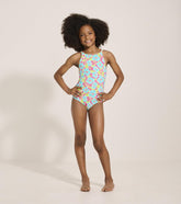 Hatley Swimwear | Girls Girls Floating Poppies One-Piece Swimsuit