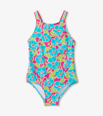 Hatley Swimwear | Girls Girls Floating Poppies One-Piece Swimsuit
