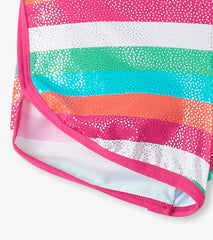 Hatley Swimwear | Girls Girls Rainbow Palm Swim Shorts