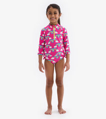 Hatley Swimwear | Girls Rainbow Arch Rashguard Set