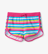 Hatley Swimwear | Girls Rainbow Stripes Swim Shorts