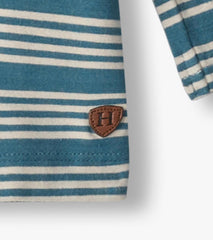 Hatley Tops | Baby & Toddler Baby & Toddler Boys Bluestone Stripes Long Sleeve Bamboo T-Shirt