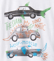 Hatley Tops | Baby & Toddler Baby & Toddler Boys Crazy Cars Slouchy Tee