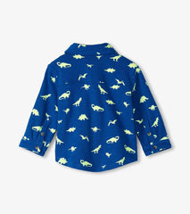 Hatley Tops | Baby & Toddler Baby & Toddler Boys Mini Dinos Button Down Shirt