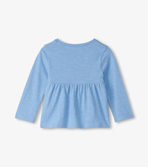 Hatley Tops | Baby & Toddler Baby & Toddler Girls Big Groovy Heart Long Sleeve T-Shirt