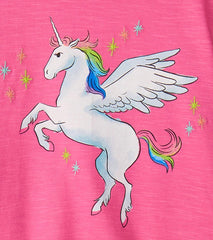 Hatley Tops | Baby & Toddler Baby & Toddler Girls Rainbow Unicorn Graphic Tee